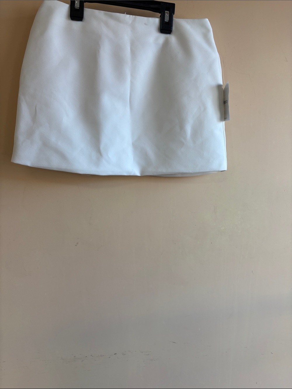 Forever 21 White Mini Skirt - Clean A-Line